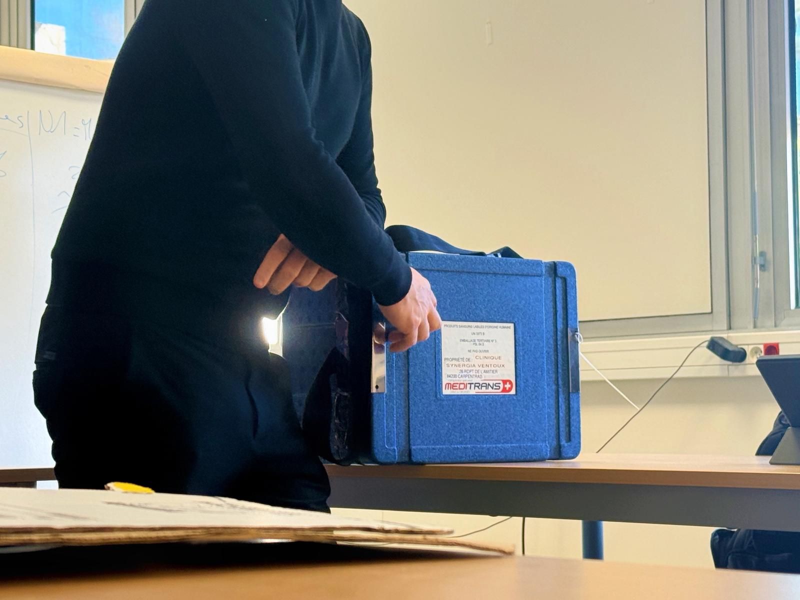 Mallette de transport pour prélèvements biologiques Meditrans